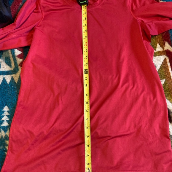 Patagonia Daily Capiline Baselayer Red Long Sleeve Shirt - Picture 6 of 9